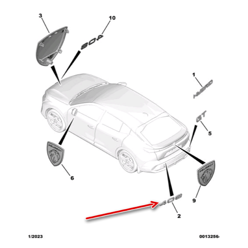 Bagaj Kapağı Yazı / Arma