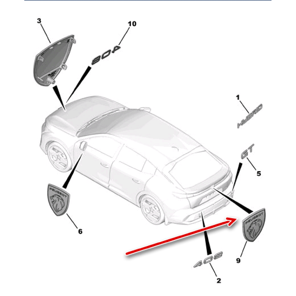 Bagaj Kapağı Yazı / Arma