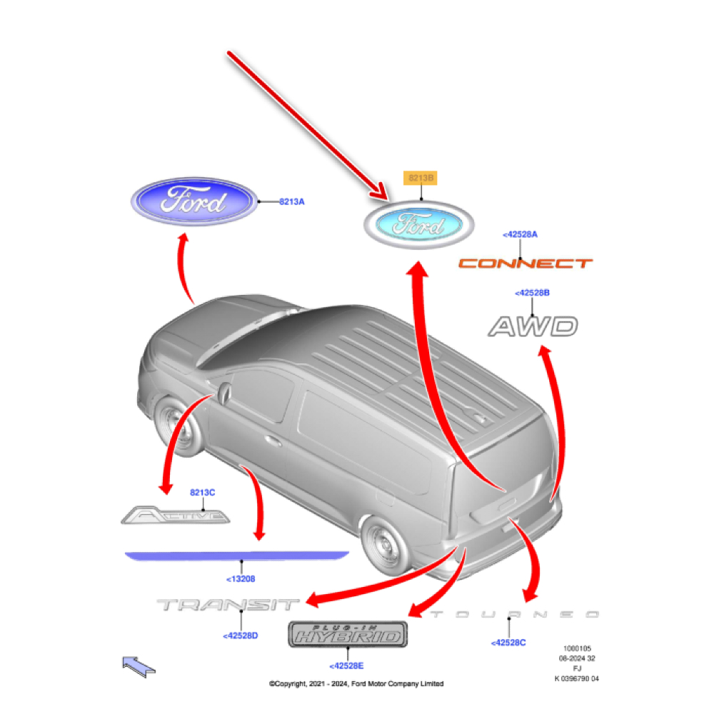 Bagaj Kapağı Yazı / Arma