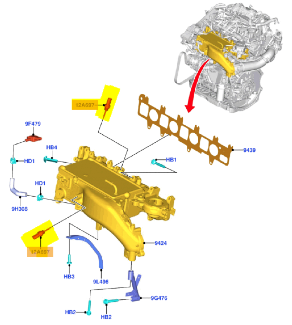 Emme Manifolt Sensörü