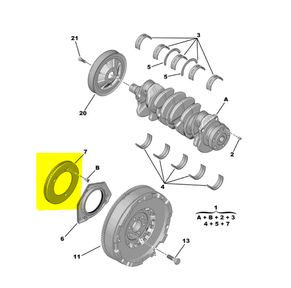 Volant Ara Saç Parçası