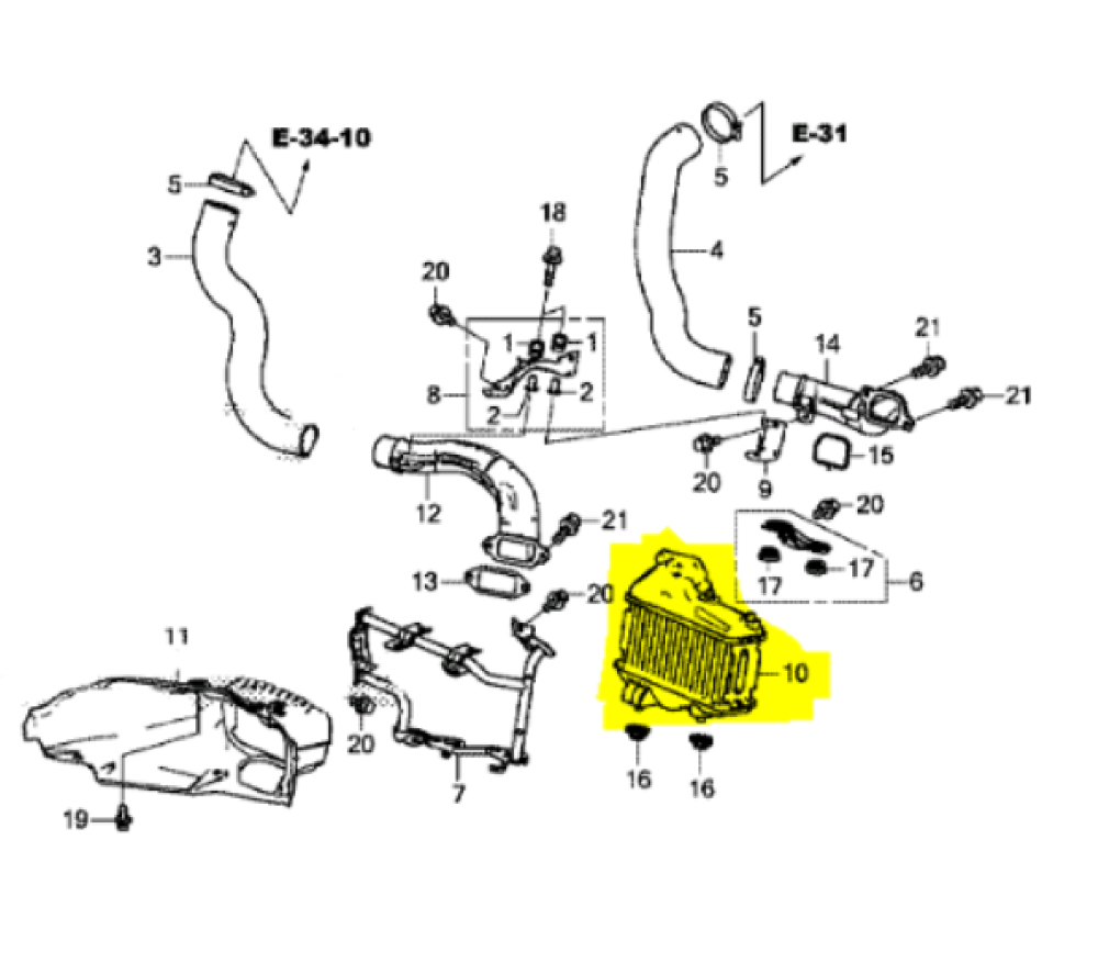 Turbo Radyatörü / İnterkol