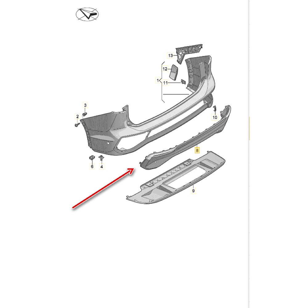 Arka Tampon Kaplaması