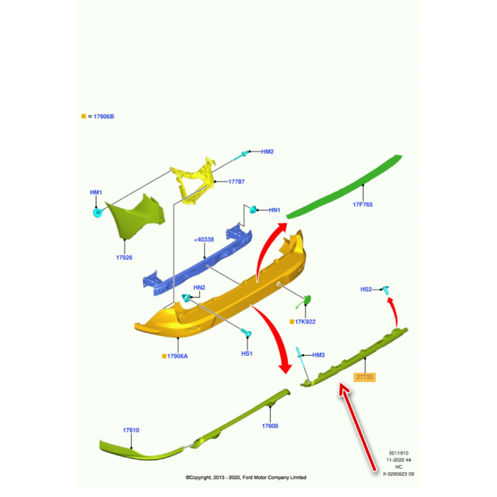 Arka Tampon Kaplaması