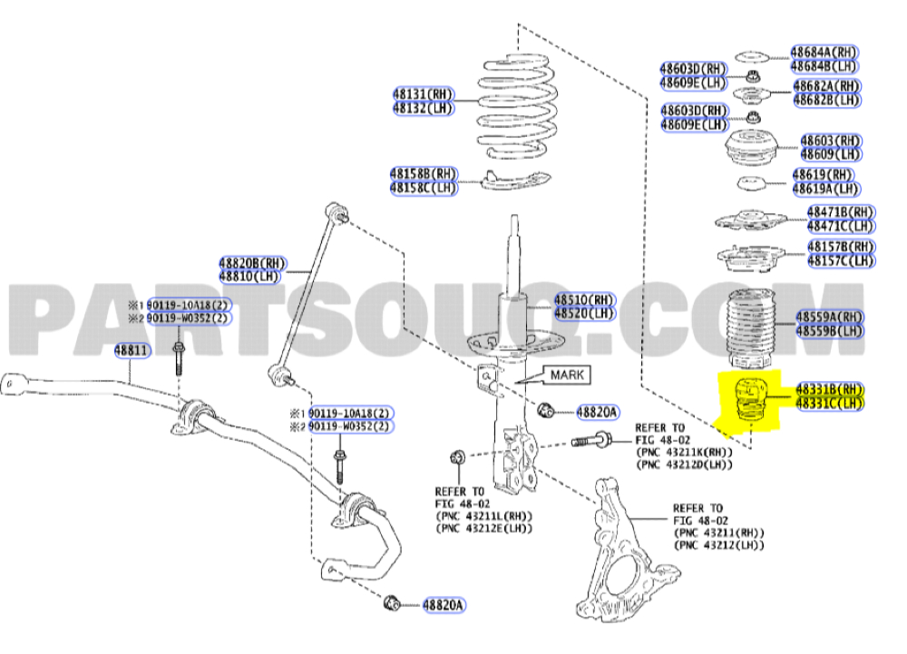 Ön Süspansiyon Takozu
