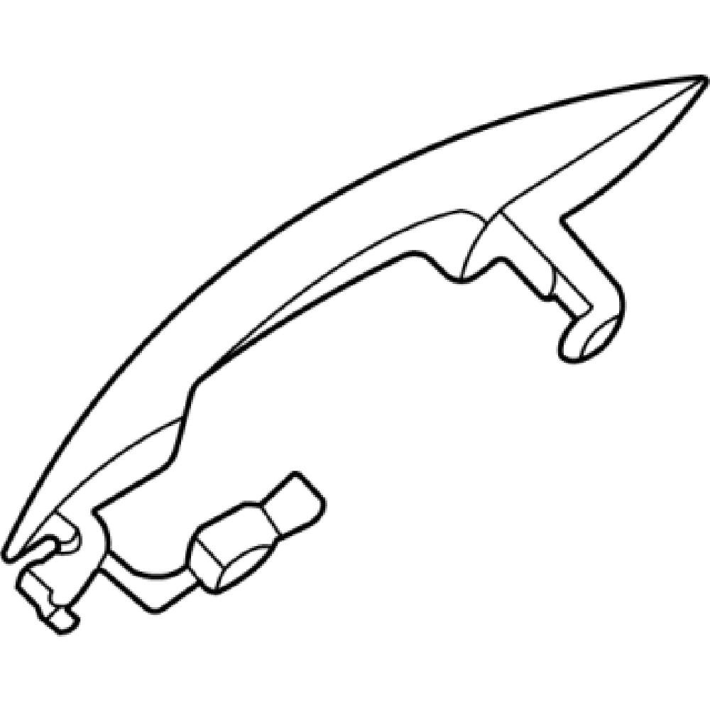 Ön Kapı Kolu Dış Açma Sağ