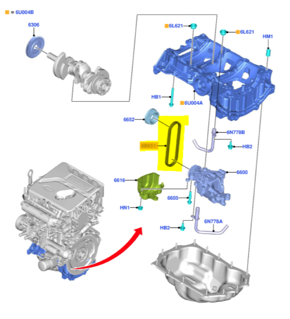 Yağ Pompa Kayışı
