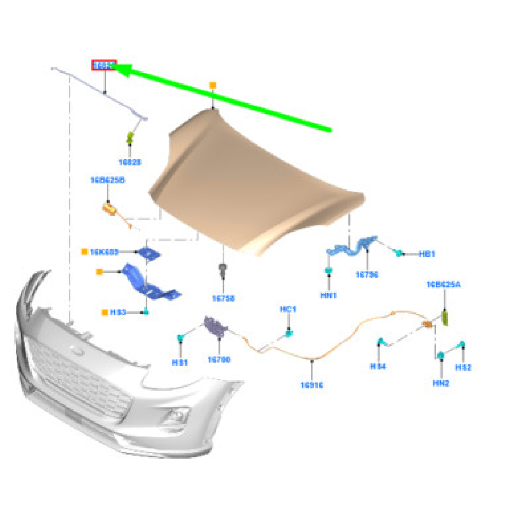 Kaput Dayama Çubuğu