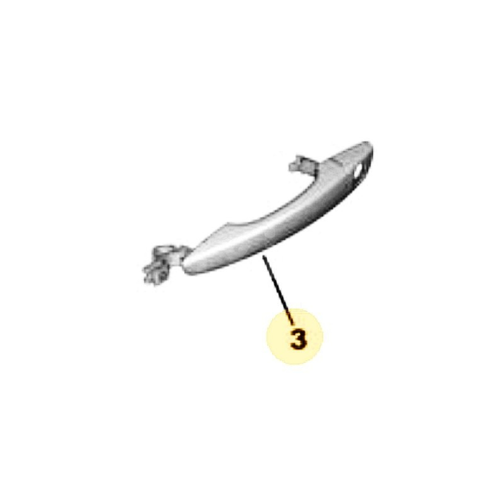 Arka Dış Kapı Kolu