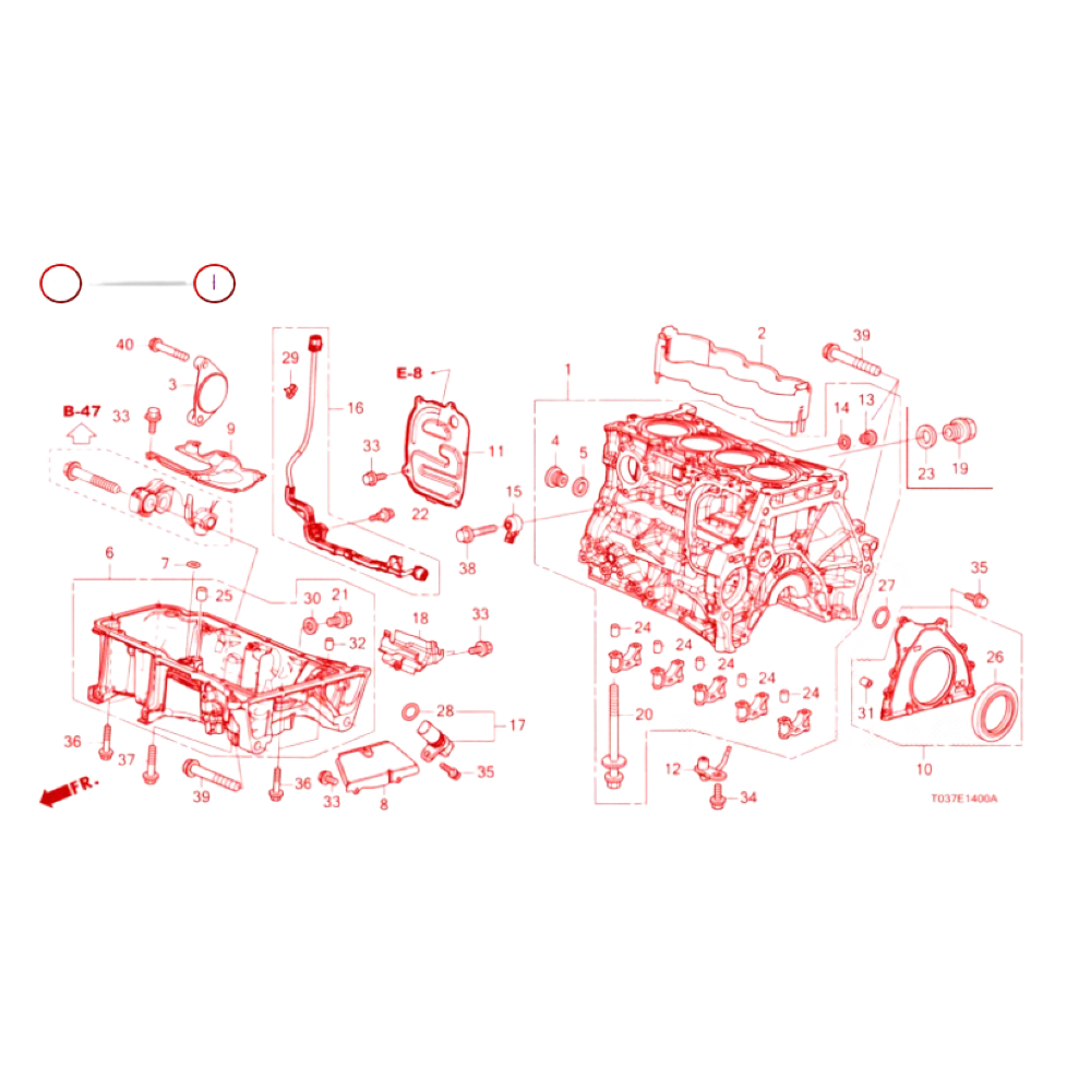Arka Krank Keçe Yuvası