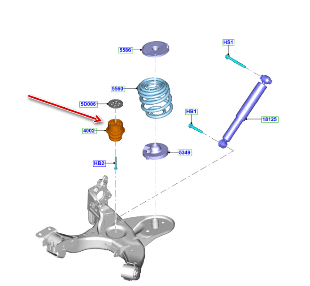 Arka Süspansiyon Takozu