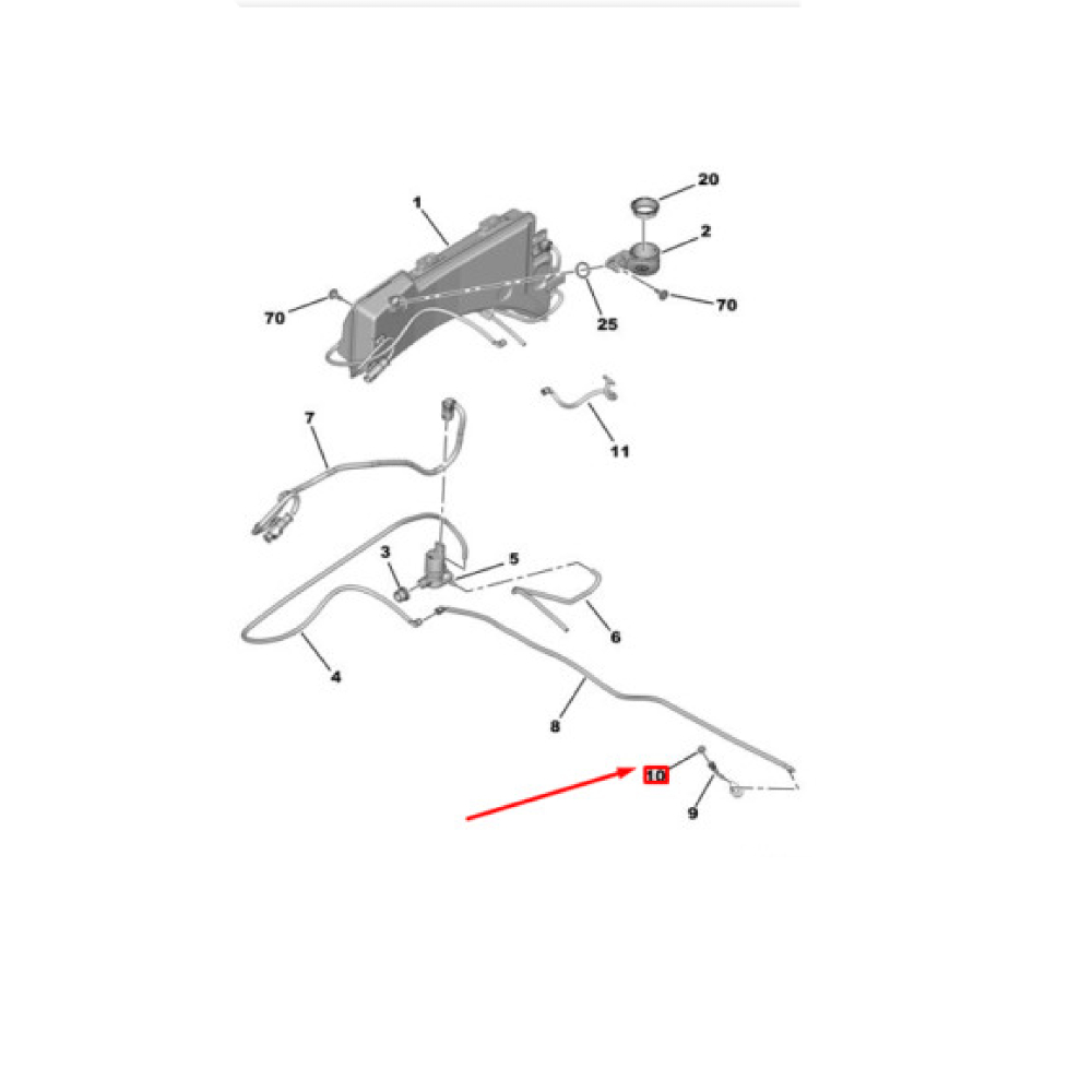 Silecek Fıskiye Memesi