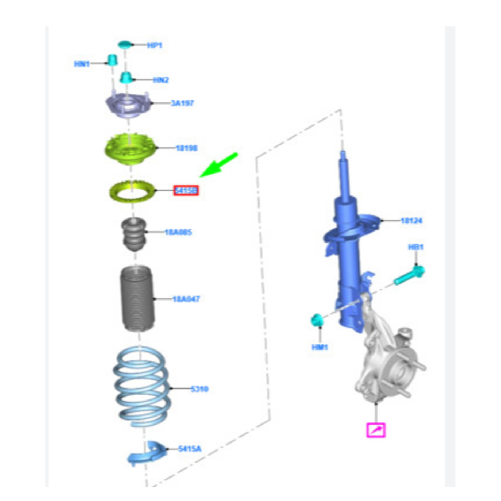 Amortisör Yükseltme Getıi / Helezon