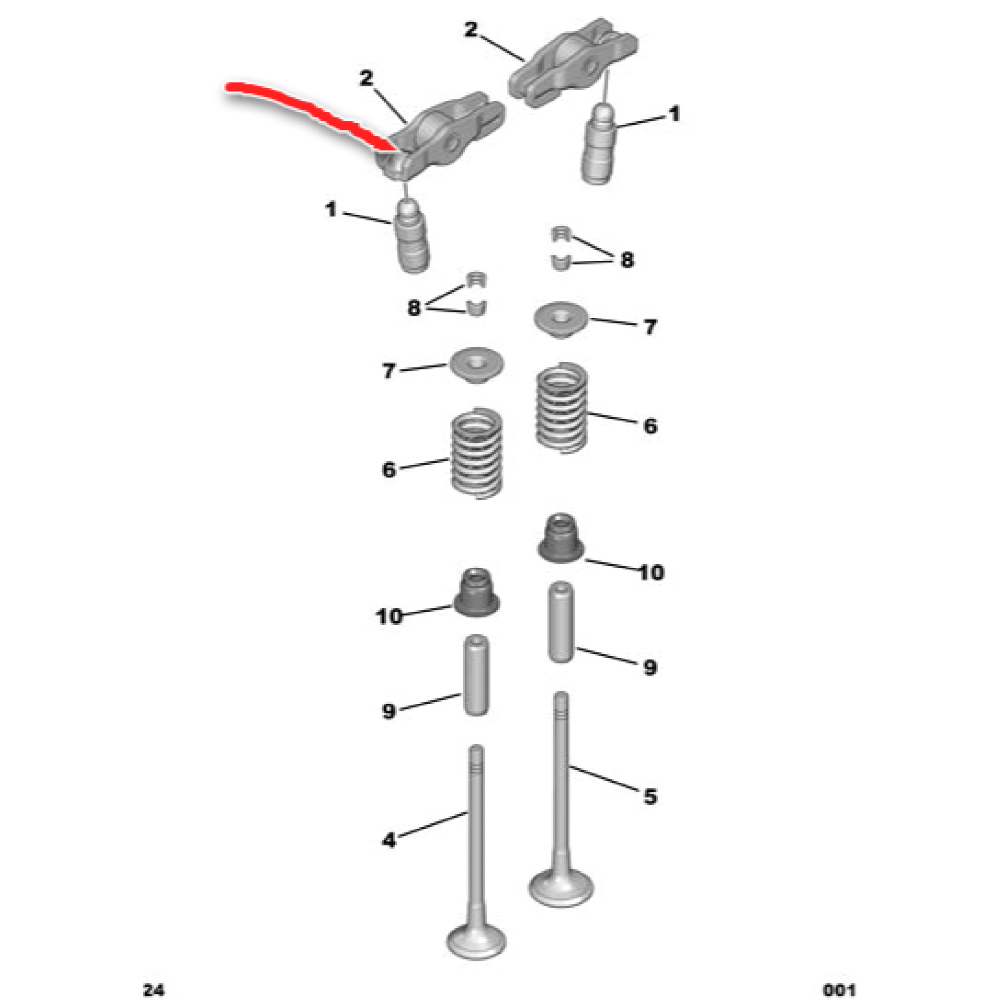 Subap Tuşu / Horozu