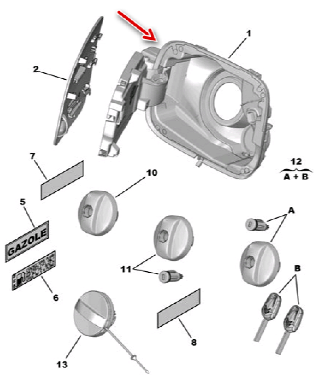 Yakıt Depo Kapağı