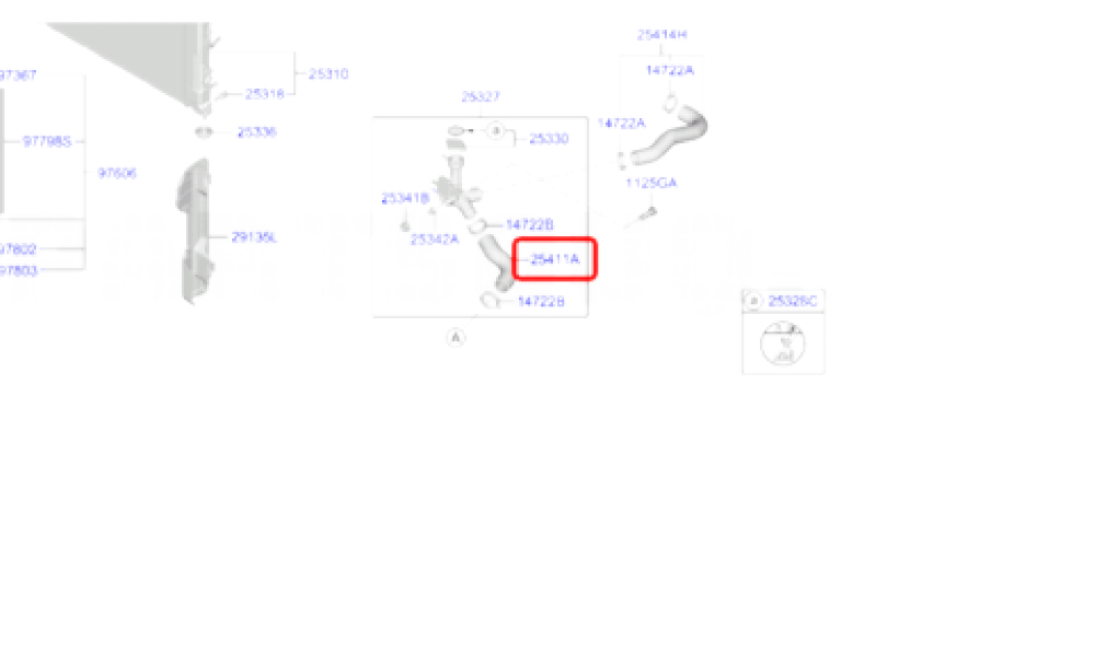 Motor Radyatörü Üst Su Hortumu