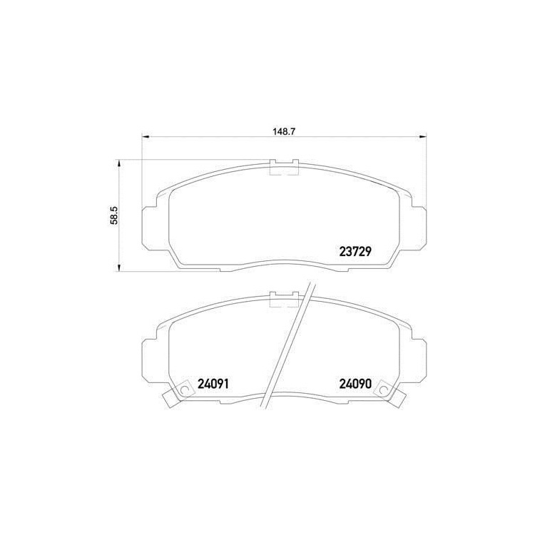 Apetech Ön Fren Balatası AP3293