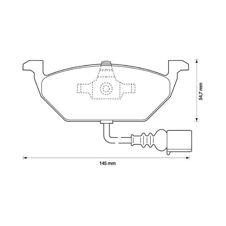 Volkswagen Golf 1998-2004  Ayd Ön Fren Balatası AYD60022A