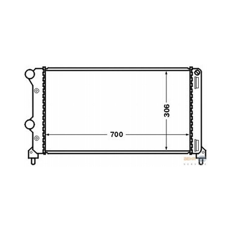 Mahle Motor Radyatörü CR1448000S