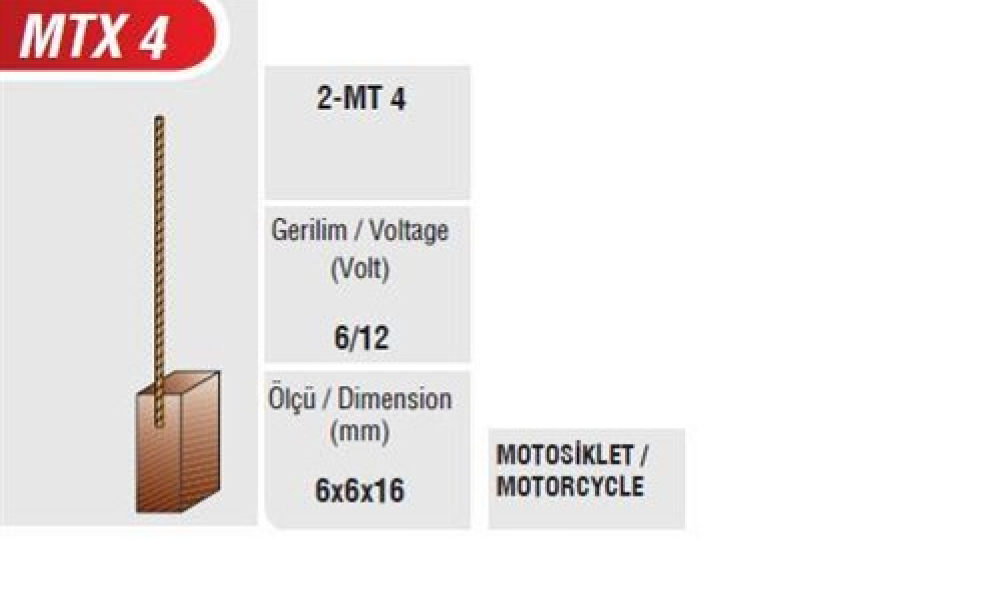 Alternatör Konjektör Kömürü