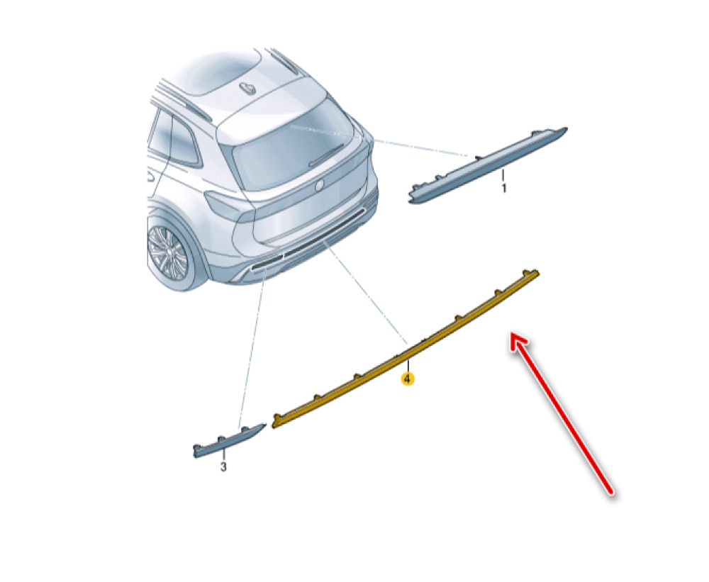 Arka Tampon Reflektörü