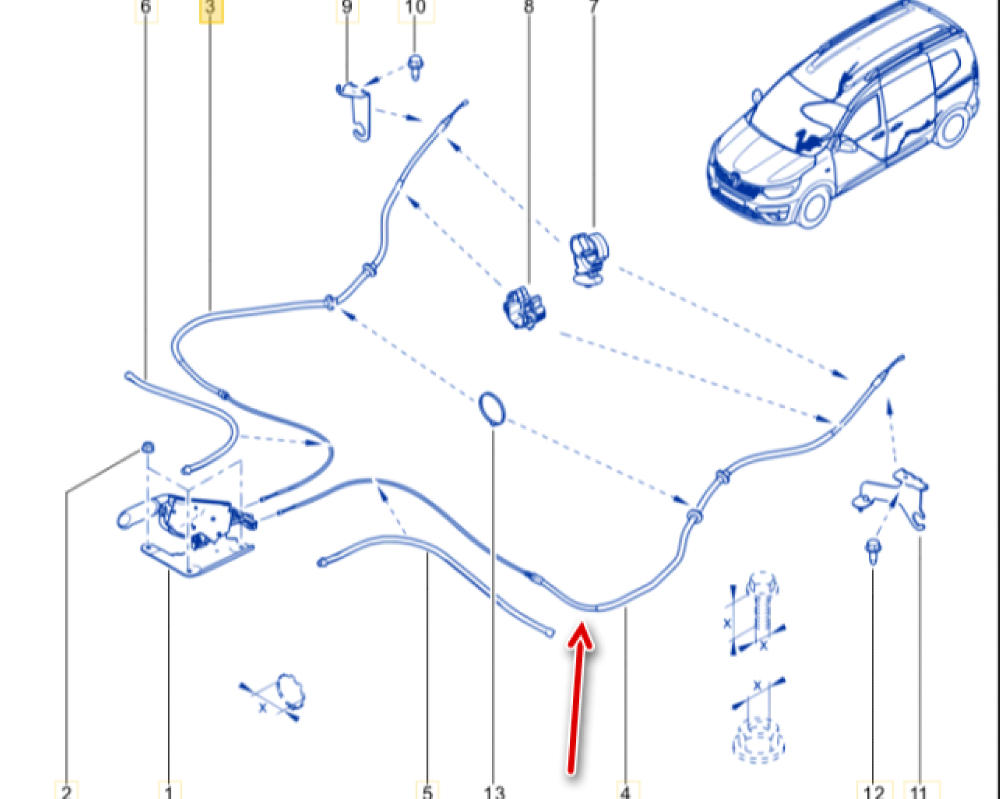 Sol Arka El Fren Teli